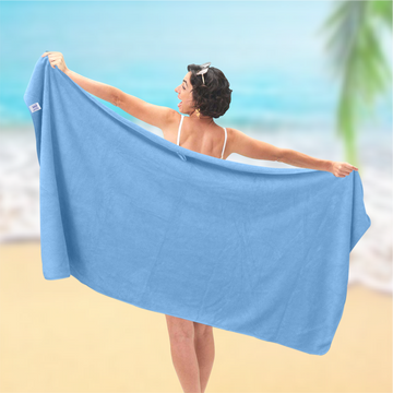 iota Microfiber Ultra Soft Beach Towel & Bath Towel 90X180CM 500GSM