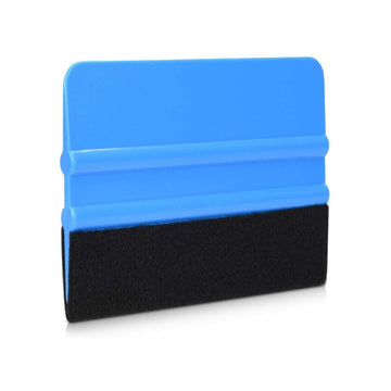 iota Squeegee SQZ206M 4 Inch Felt Edge Decal Squeegee for Car, Vehicle, Window Tint Tool IOTA