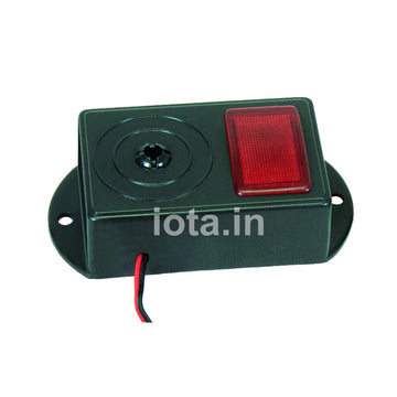 iota Electronic Siren with Flashing Strobe Siren AVL-135 for Home Security System IOTA