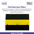 iota Squeegee SQZ205M Double Edge Plastic 2in1 for Car Window Tinting Film Fitting Tool IOTA