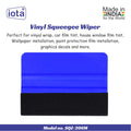 iota Squeegee SQZ206M 4 Inch Felt Edge Decal Squeegee for Car, Vehicle, Window Tint Tool IOTA
