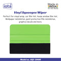 iota Squeegee SQZ206M 4 Inch Felt Edge Decal Squeegee for Car, Vehicle, Window Tint Tool IOTA