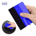 iota Squeegee SQZ206M 4 Inch Felt Edge Decal Squeegee for Car, Vehicle, Window Tint Tool IOTA