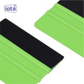 iota Squeegee SQZ206M 4 Inch Felt Edge Decal Squeegee for Car, Vehicle, Window Tint Tool IOTA