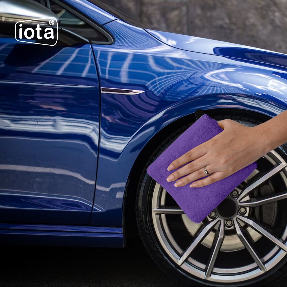 Microfiber Cloth 650GSM 40x40cm For Automotive (Pack Of-4) IOTA