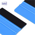 iota Squeegee SQZ206M 4 Inch Felt Edge Decal Squeegee for Car, Vehicle, Window Tint Tool IOTA