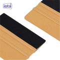 iota Squeegee SQZ206M 4 Inch Felt Edge Decal Squeegee for Car, Vehicle, Window Tint Tool IOTA