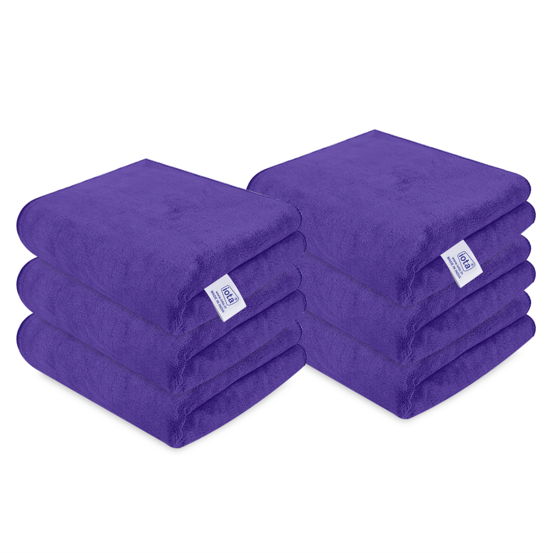 Microfiber Cloth 450GSM 60x40cm For Automotive (Pack Of-6) IOTA
