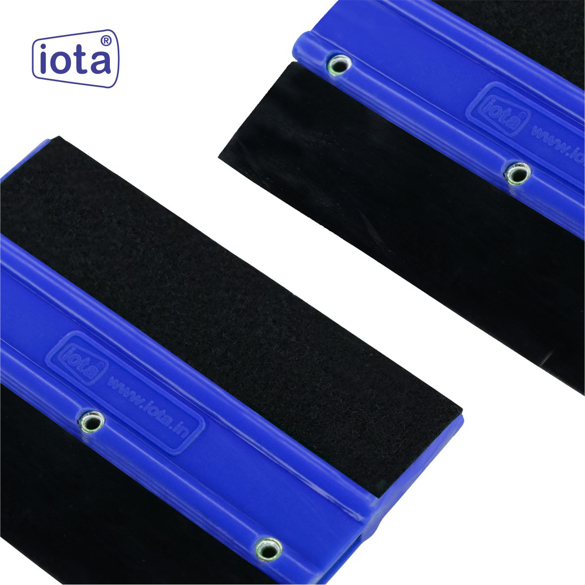 iota Squeegee SQZ205M Double Edge Plastic 2in1 for Car Window Tinting Film Fitting Tool IOTA