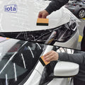 iota Squeegee SQZ206M 4 Inch Felt Edge Decal Squeegee for Car, Vehicle, Window Tint Tool IOTA