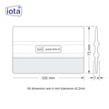 iota SQZ206 Squeegee for Car, Vehicle, Window Tint Tool IOTA