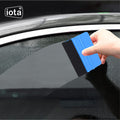 iota Squeegee SQZ206M 4 Inch Felt Edge Decal Squeegee for Car, Vehicle, Window Tint Tool IOTA