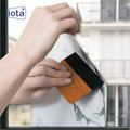 iota Squeegee SQZ206M 4 Inch Felt Edge Decal Squeegee for Car, Vehicle, Window Tint Tool IOTA