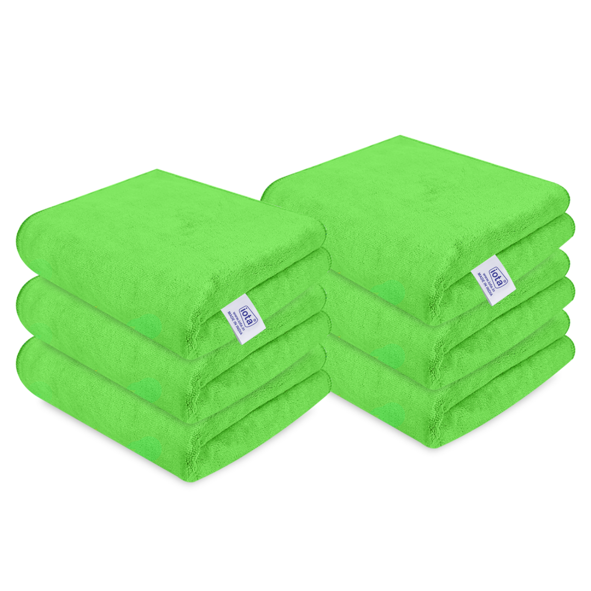 Microfiber Cloth 450GSM 60x40cm For Automotive (Pack Of-6) IOTA