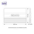 iota SQZ206 Squeegee for Car, Vehicle, Window Tint Tool IOTA