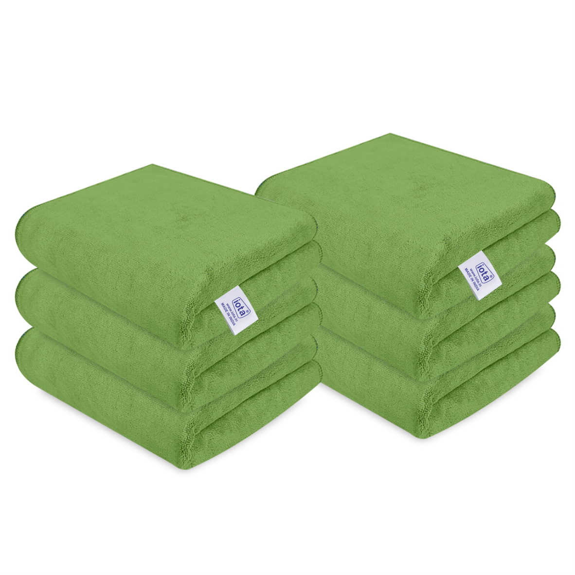 Microfiber Cloth 450GSM 60x40cm For Automotive (Pack Of-6) IOTA