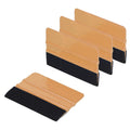 iota Squeegee SQZ206M 4 Inch Felt Edge Decal Squeegee for Car, Vehicle, Window Tint Tool IOTA