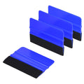 iota Squeegee SQZ206M 4 Inch Felt Edge Decal Squeegee for Car, Vehicle, Window Tint Tool IOTA