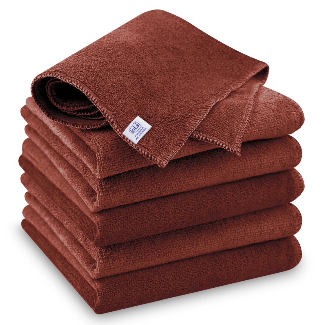 iota Microfiber Cloth 350GSM 40x40cm For Automotive (Pack of-6) IOTA