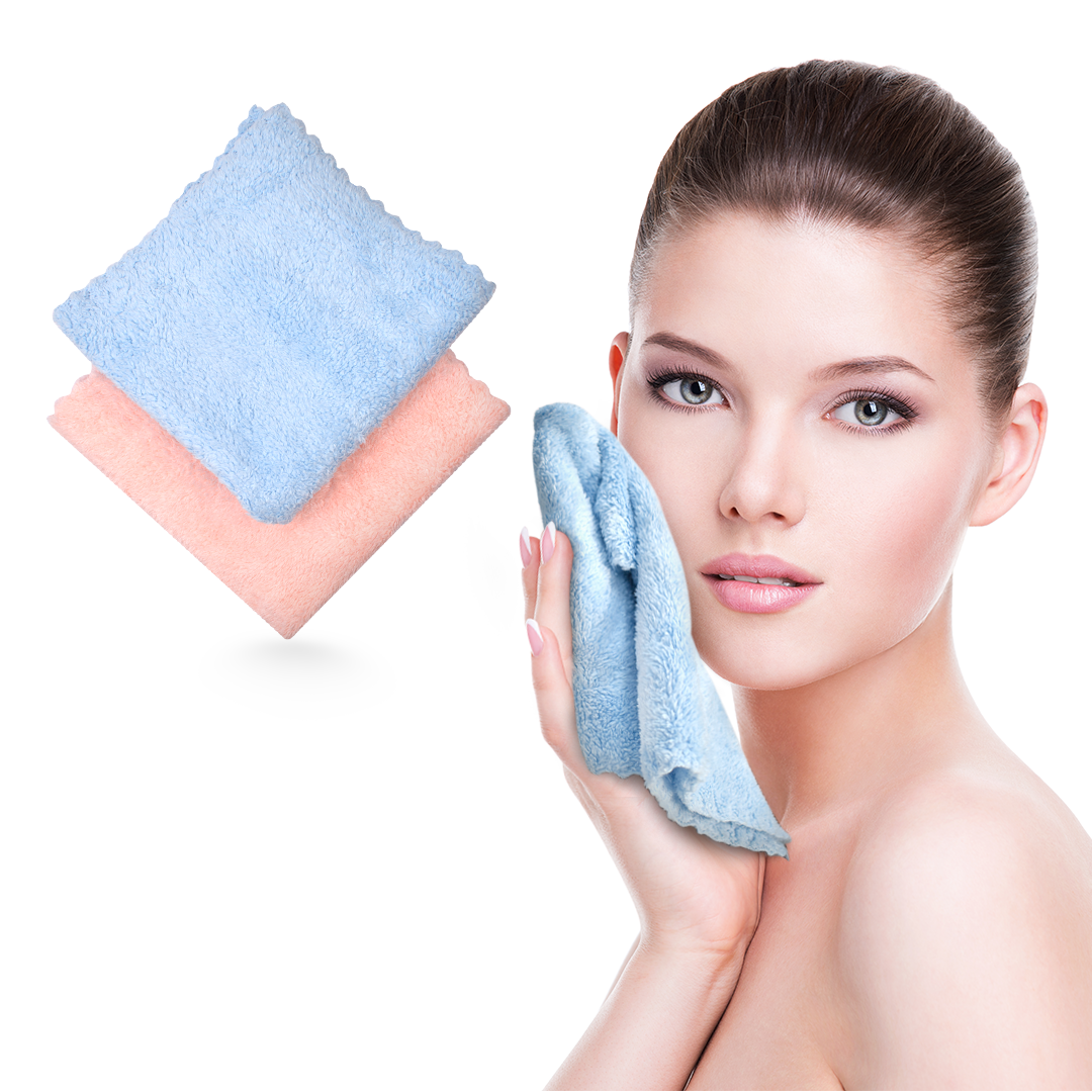 iota Microfiber Face Towel 35x35cm Pack of 2