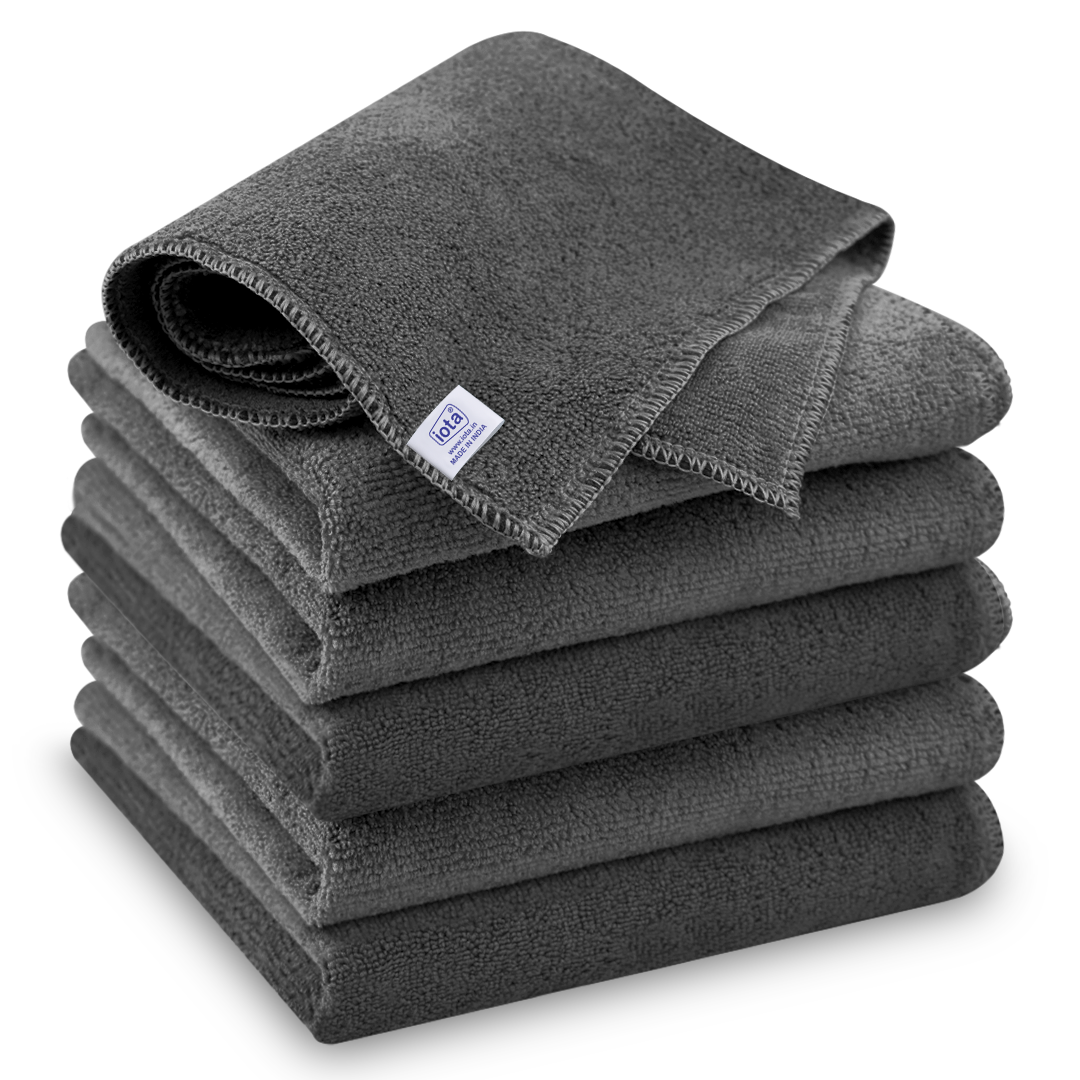 iota Microfiber Cloth 350GSM 40x40cm For Automotive (Pack of-6) IOTA
