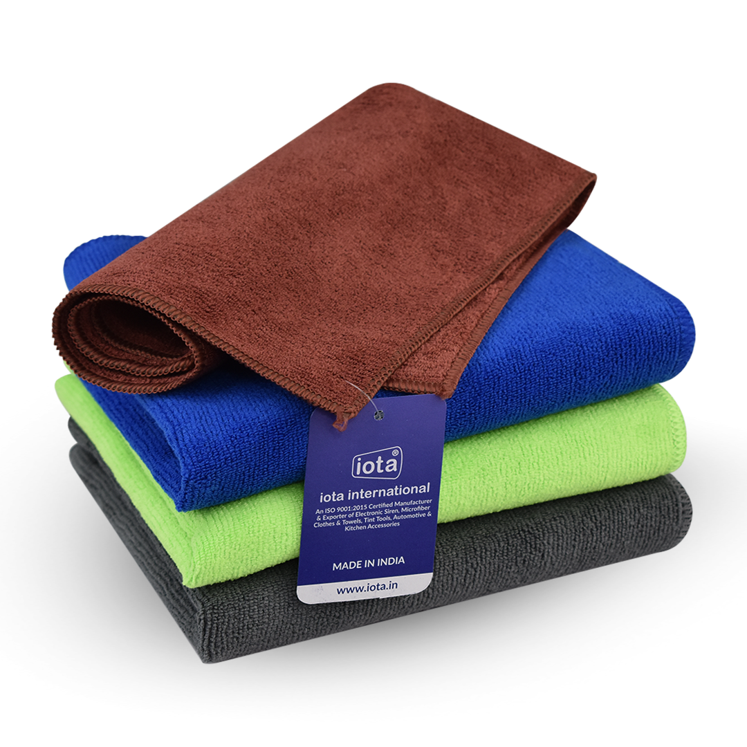 iota Microfiber Cloth 350GSM 40x40cm For Automotive (Multicolor) IOTA