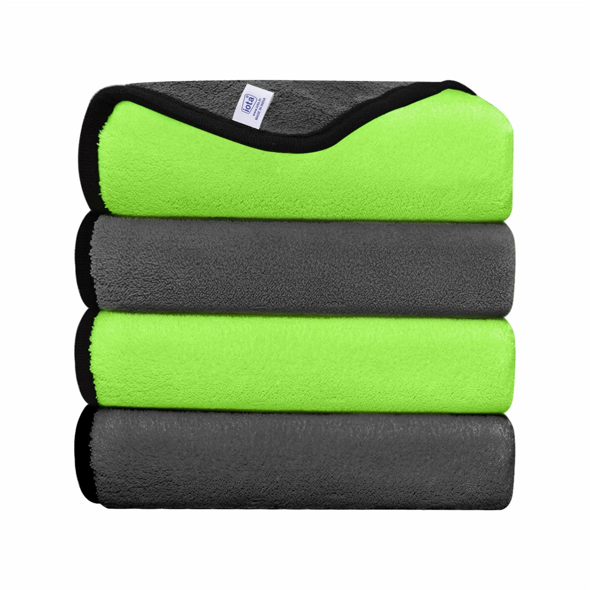 iota Microfiber Cloth 650GSM 60x40cm For Automotive (Pack of-4) IOTA