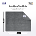 iota Microfiber Cloth 350GSM 60x40cm For Automotive (Pack of-8) IOTA