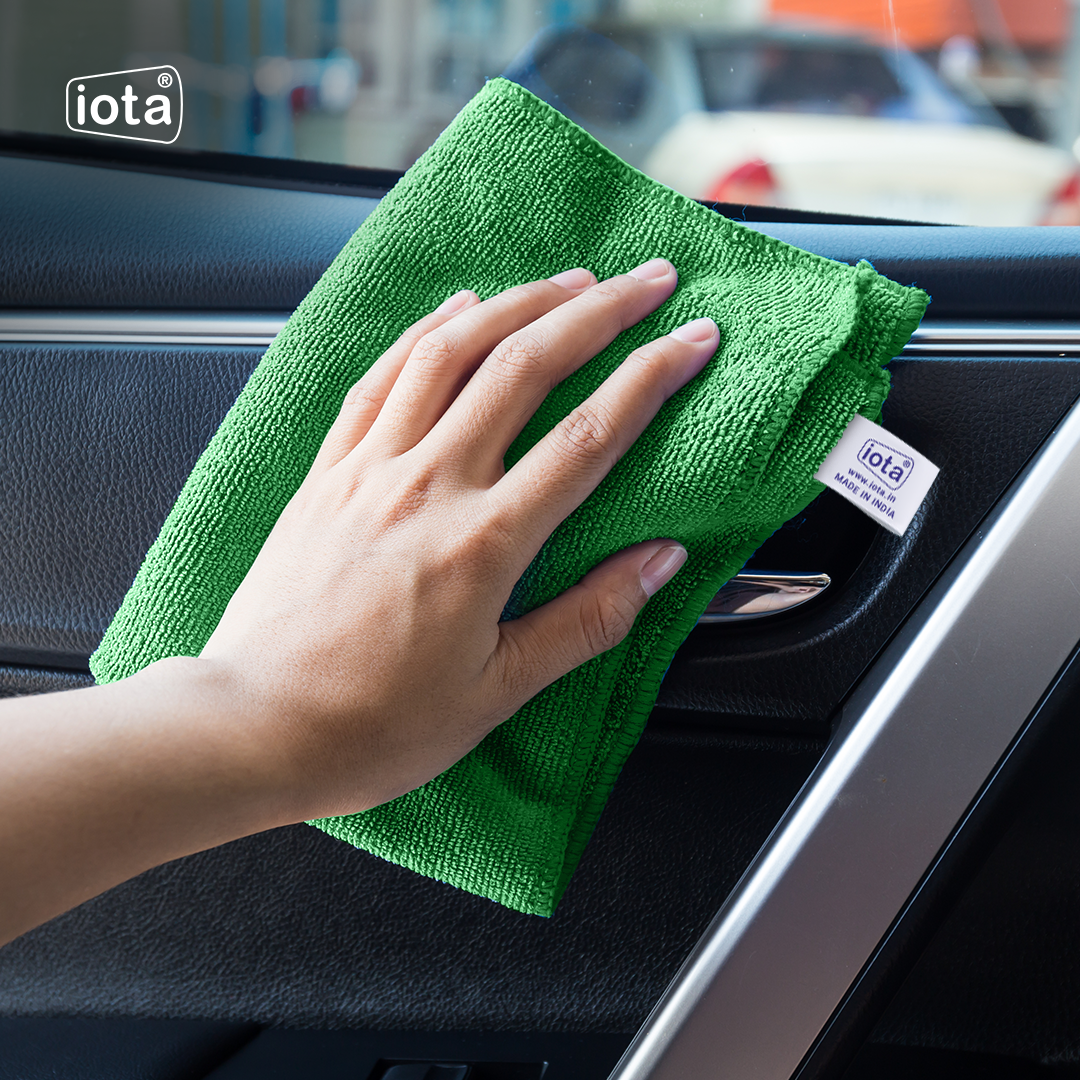 iota Microfiber Cloth 350GSM 60x40cm For Automotive (Pack of-8) IOTA