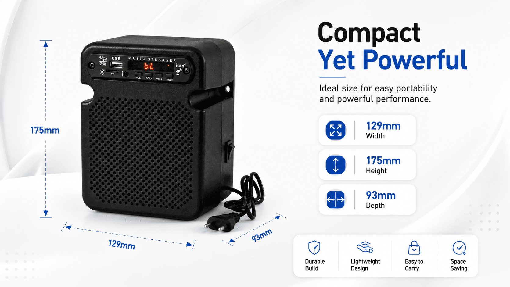 Bluetooth Speaker 20W — banner 4