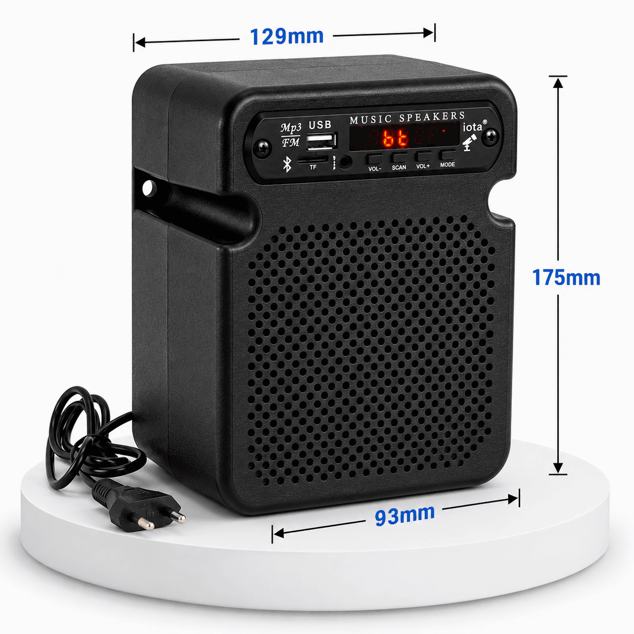 iota Bluetooth Speaker 20W — Rich Stereo, Deep Bass