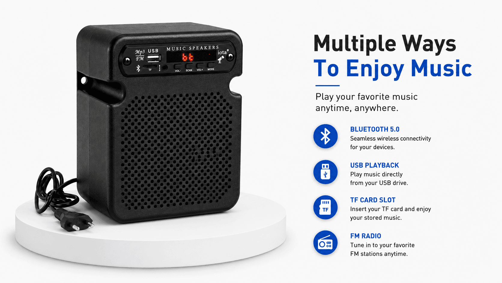 Bluetooth Speaker 20W — banner 2