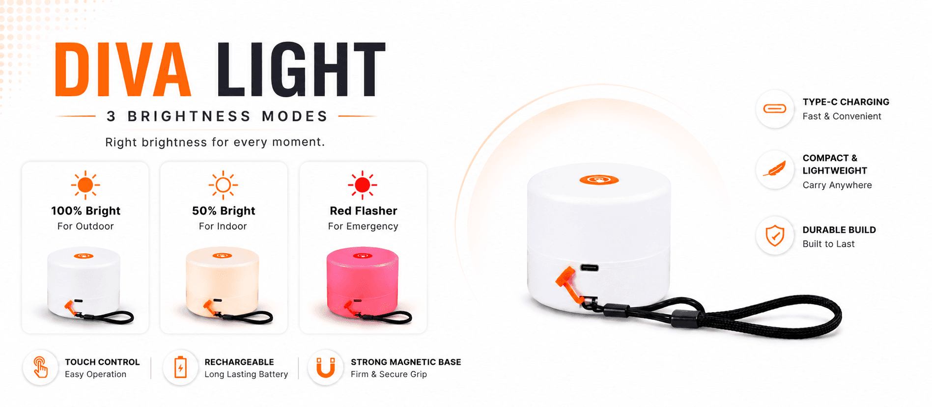 Rechargeable Emergency Light