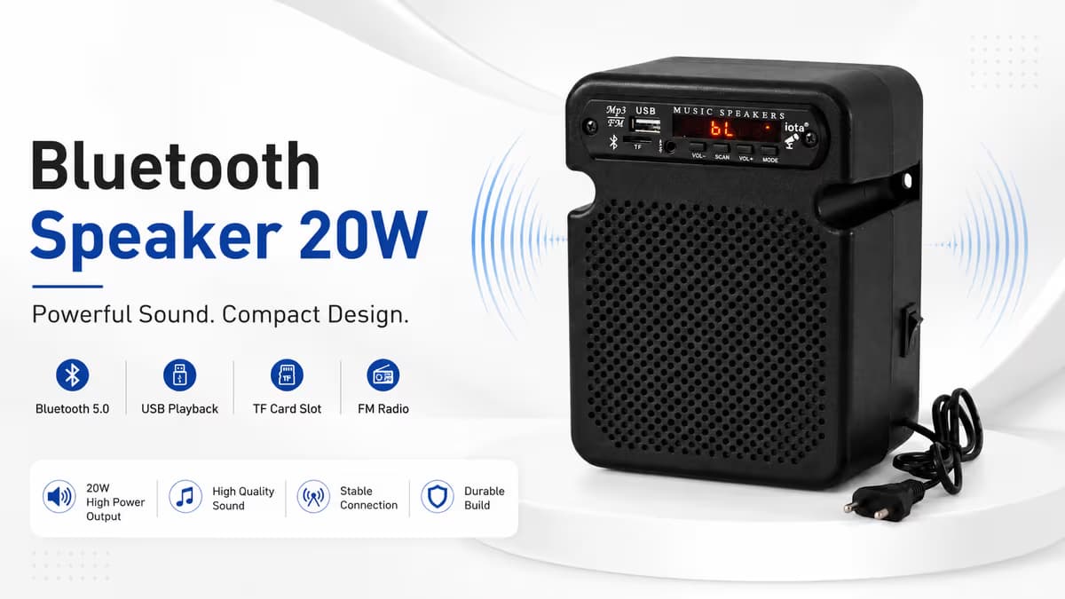 iota Bluetooth Speaker