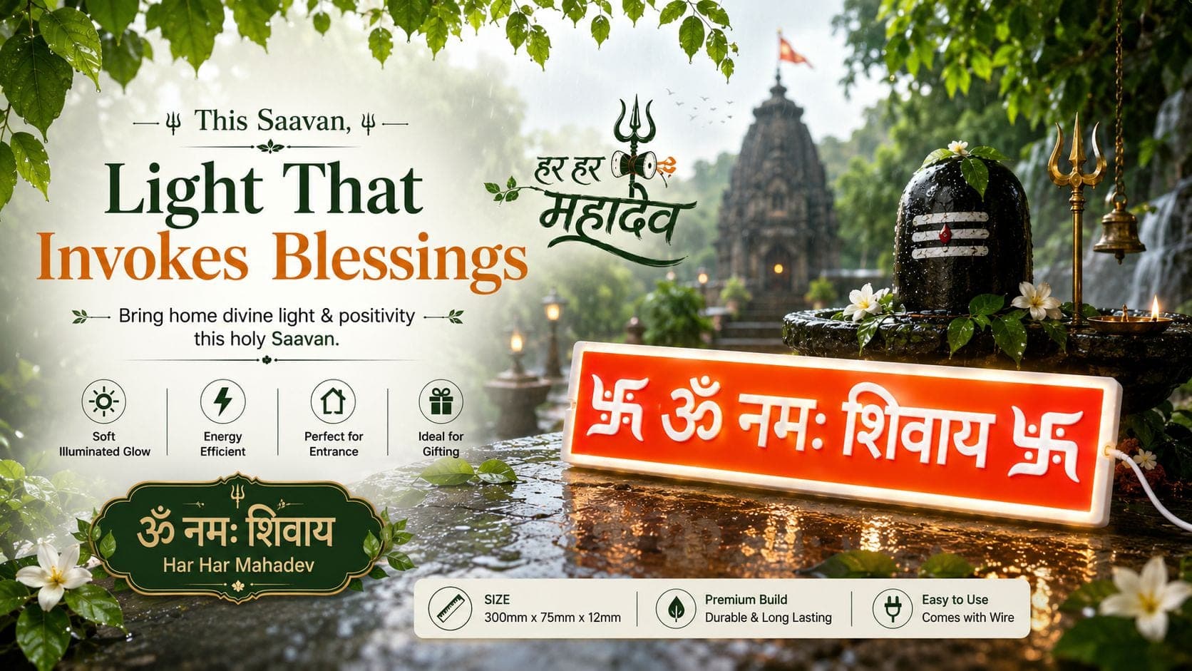 Toran Light — ॐ नमः शिवाय — banner 1