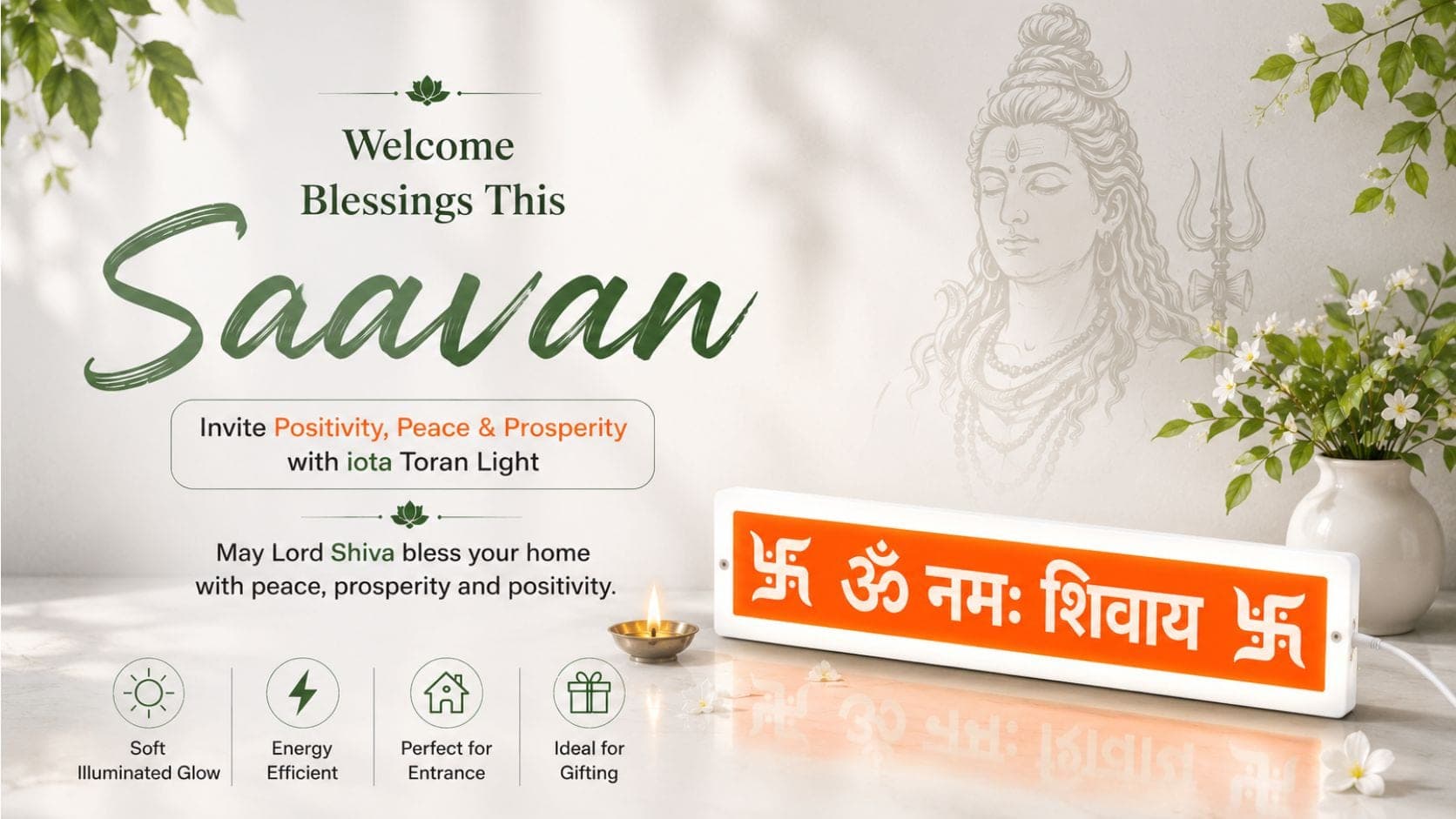 Toran Light — ॐ नमः शिवाय — banner 3