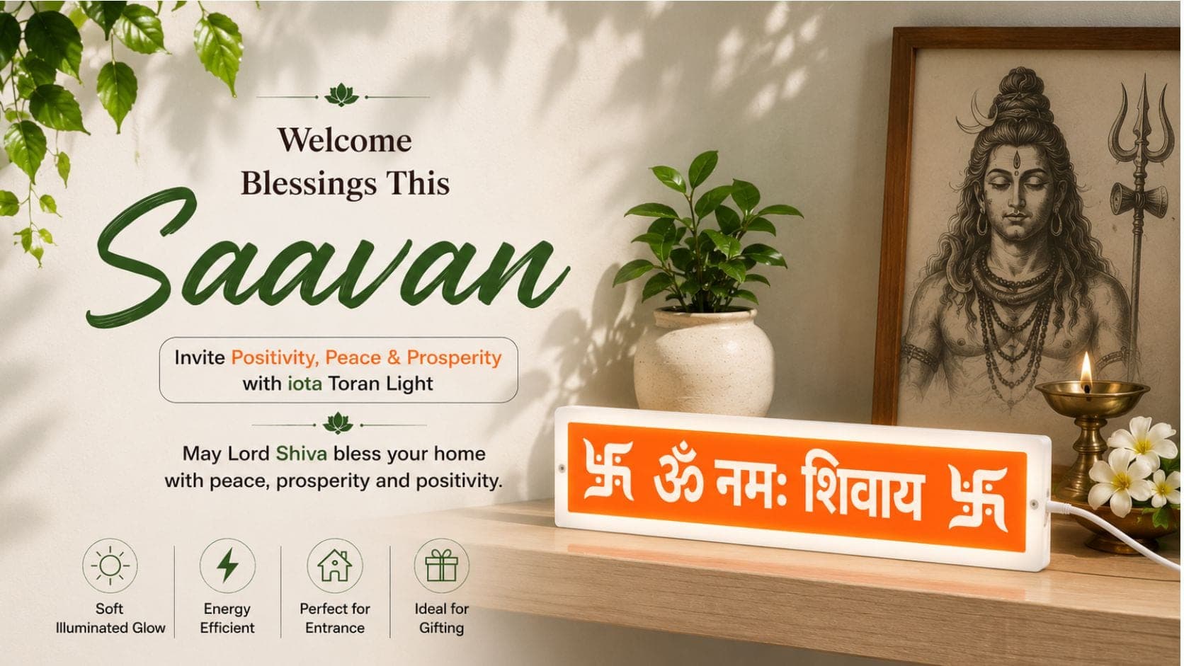 Toran Light — ॐ नमः शिवाय — banner 6