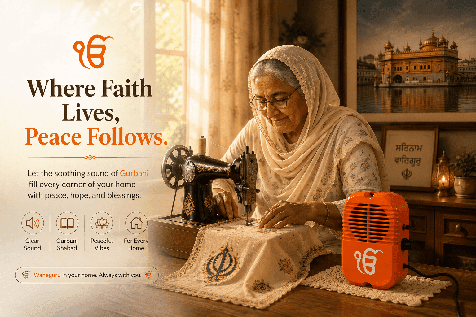 Divine Mantra Box — वाहेगुरु जी मंत्र बॉक्स — banner 2