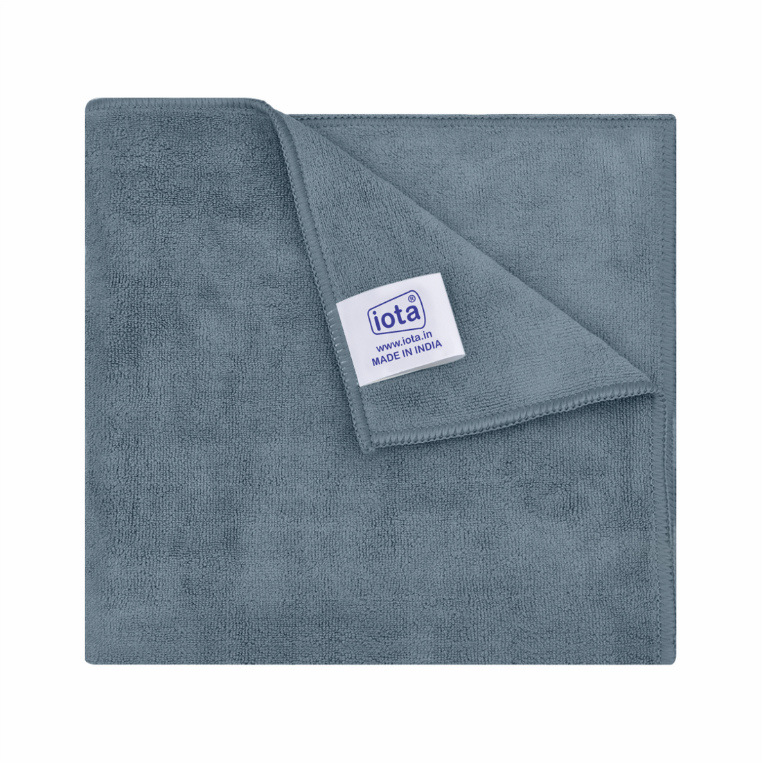 iota Microfiber Cleaning Cloth 40x40cms 450 GSM Highly Absorbent Microfiber Cloth for Home and Kitchen IOTA