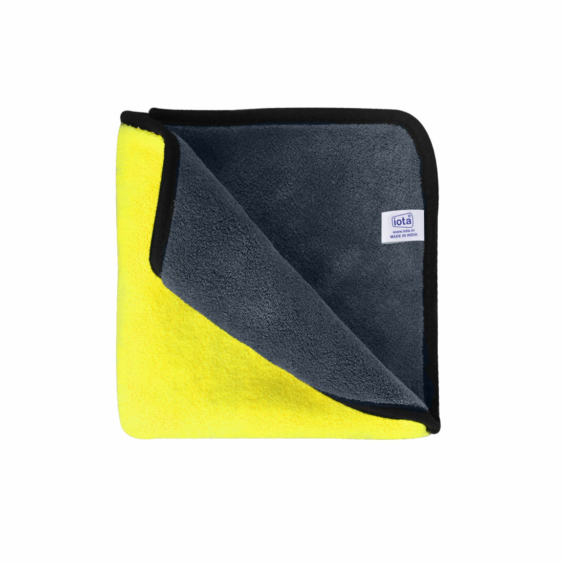 iota Premium Microfiber Cloth  Double-Sided 650GSM 40x40cms for Home and Kitchen IOTA