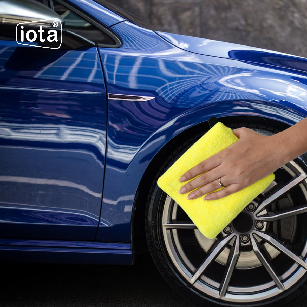 iota Microfiber Cloth 650GSM 60x40cm For Automotive (Pack of-1) IOTA