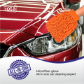 iota Microfiber Double-Sided Mitt Gloves 1200 GSM For Automotive (Pack of-2) IOTA