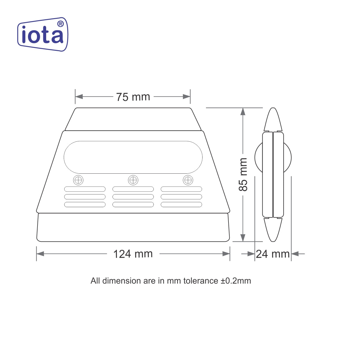 iota Squeegee PVC215 Window Tint Tool For Car IOTA