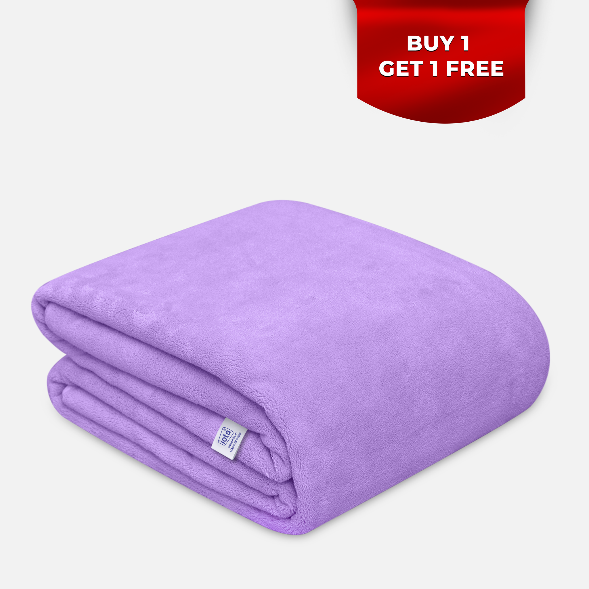 iota Microfiber Ultra Soft Beach Towel & Bath Towel 90X180CM 500GSM (Buy 1 Get 1 Free)