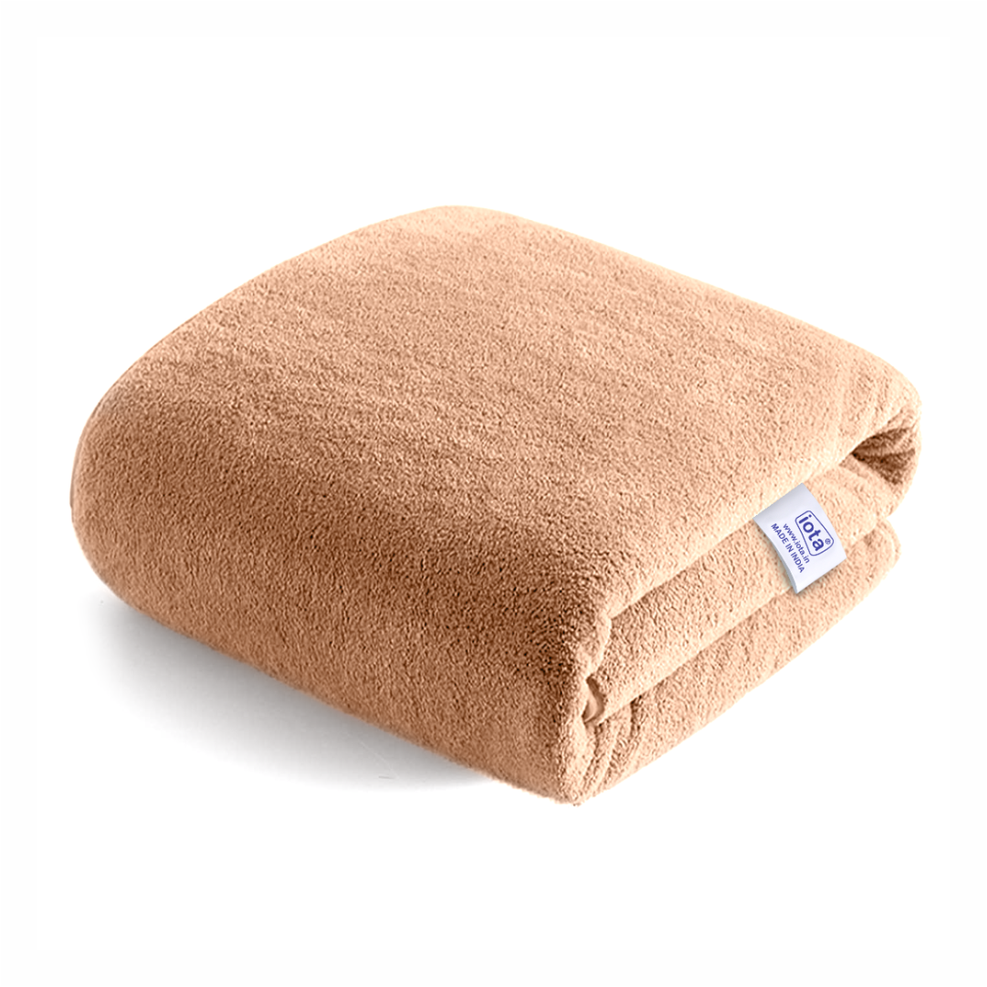 Microfiber Male Bath Towels - 70x140 cm, 500GSM, Quick Dry, Ultra Soft, Super Absorbent – Pack of-1 (Buy 1 Get 1 Free)