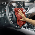 iota Microfiber Cloth 350GSM 40x40cm For Automotive (Pack of-8) IOTA