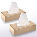 iota Tissue Dispenser Box Including 2 Ply | 100 Pulls | 200 Sheets 100% Natural and Eco-friendly  (Automotive)-H IOTA
