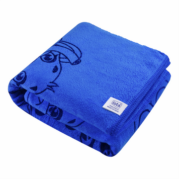 iota Cartoon Printed Microfiber Bath Towel (70x140cm, 350GSM) Quick Drying and Superior Absorbency  Ideal for Newborns| Infants | Babies | Kids & Toddlers