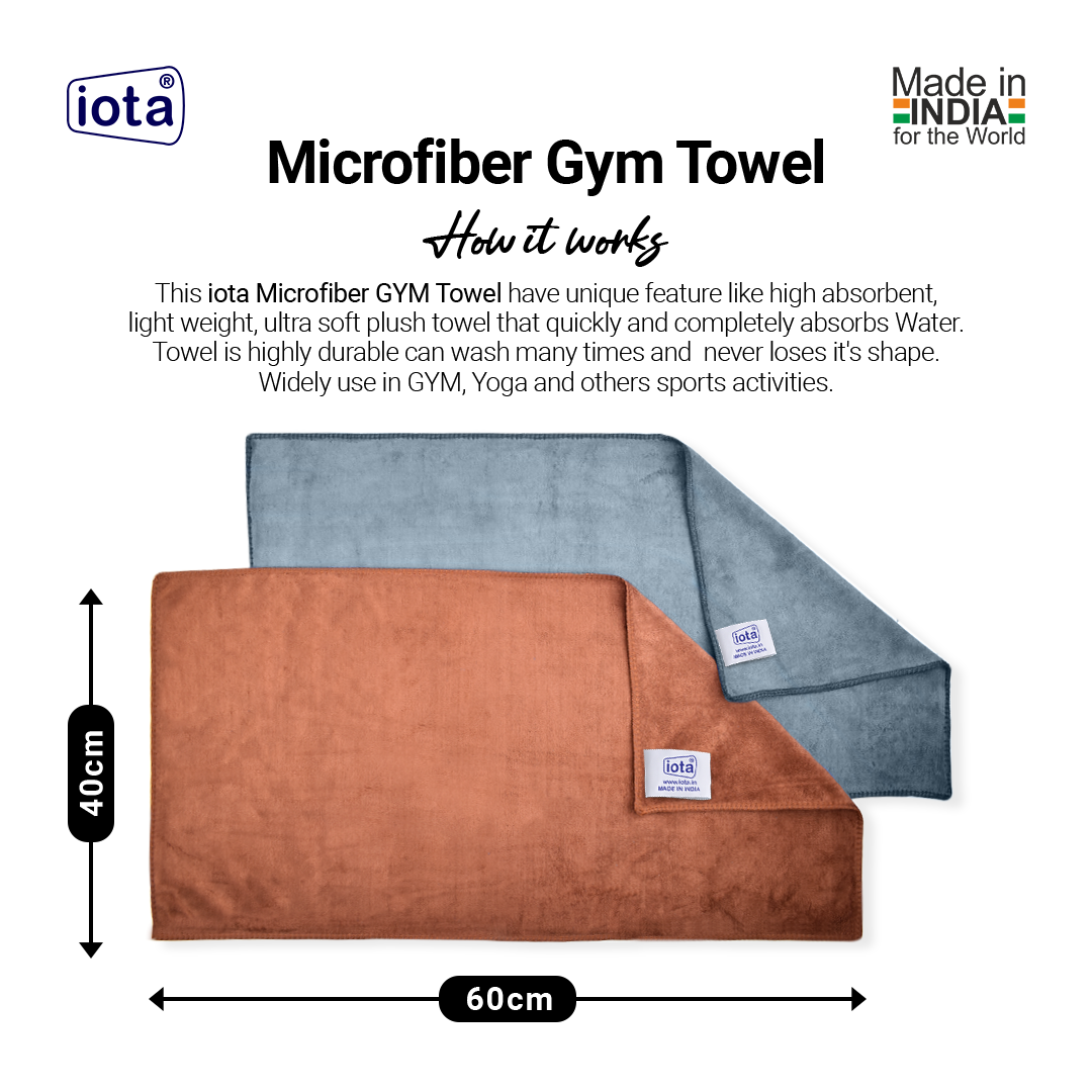 Gym towel size cm hotsell