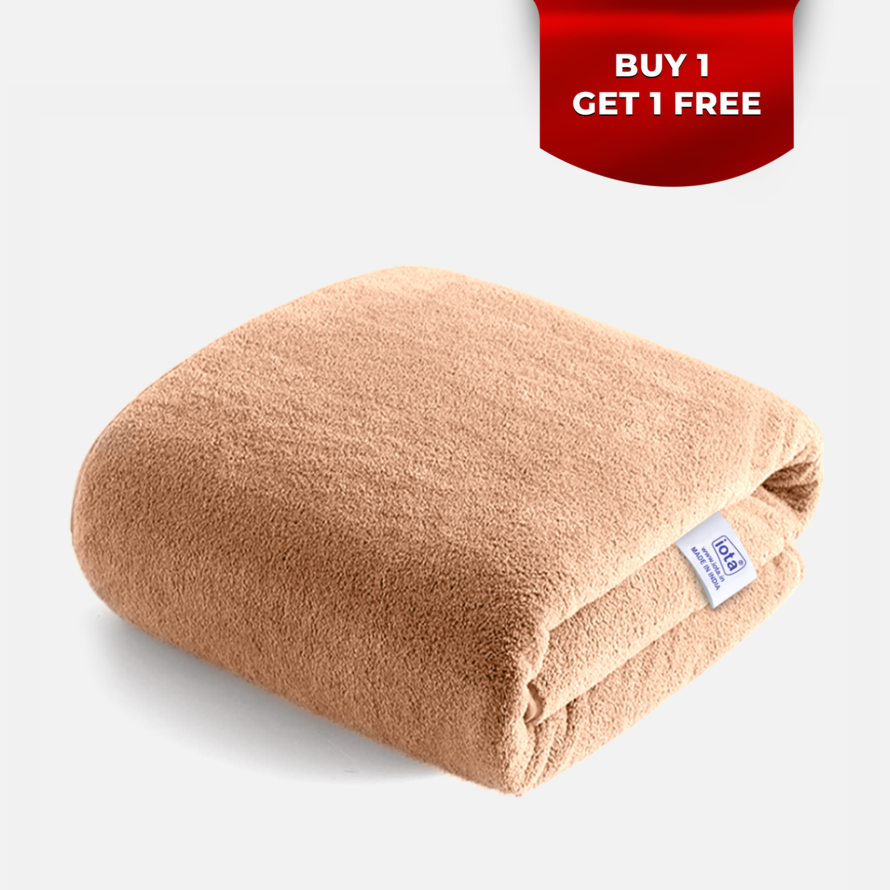 Microfiber Male Bath Towels - 70x140 cm, 500GSM, Quick Dry, Ultra Soft, Super Absorbent – Pack of-1 (Buy 1 Get 1 Free)